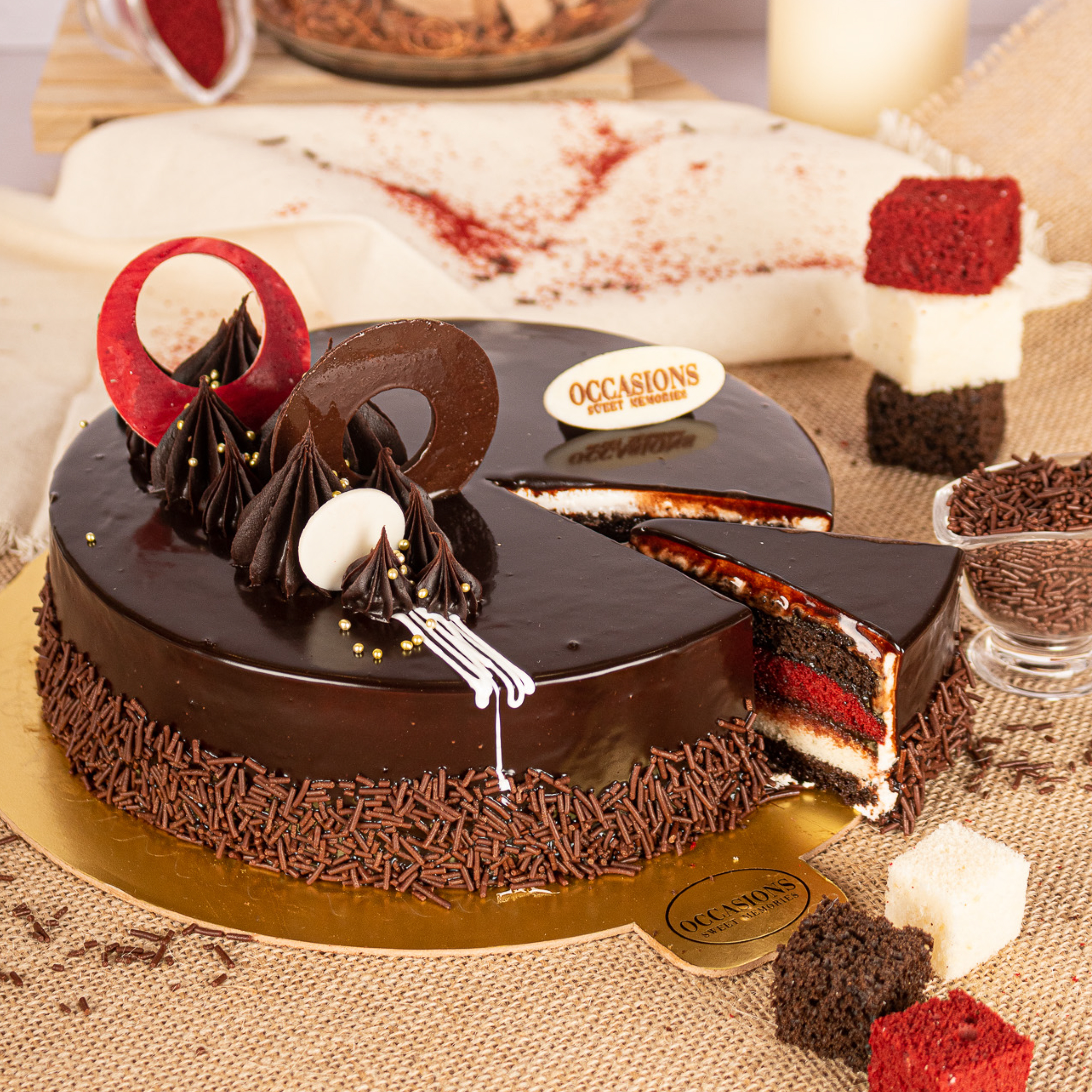 Trio Gateau Cake